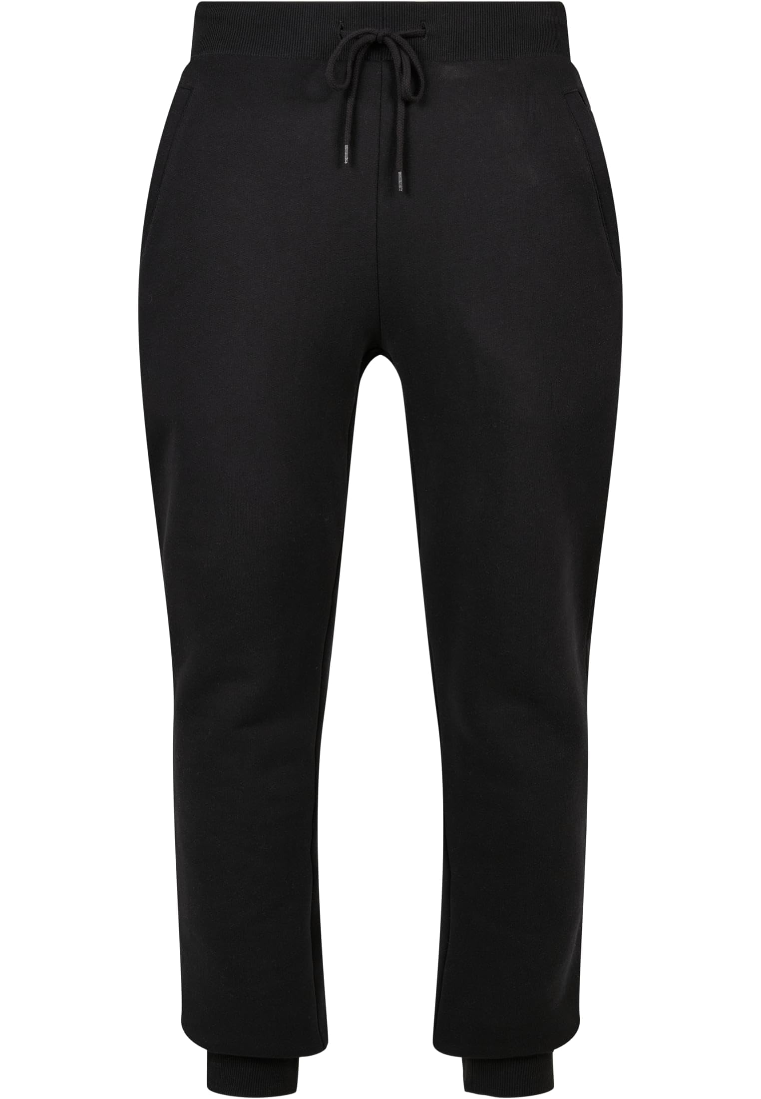 Build Your Brand Men's Organic Basic Sweatpants Tracksuit Bottoms, Black, XL