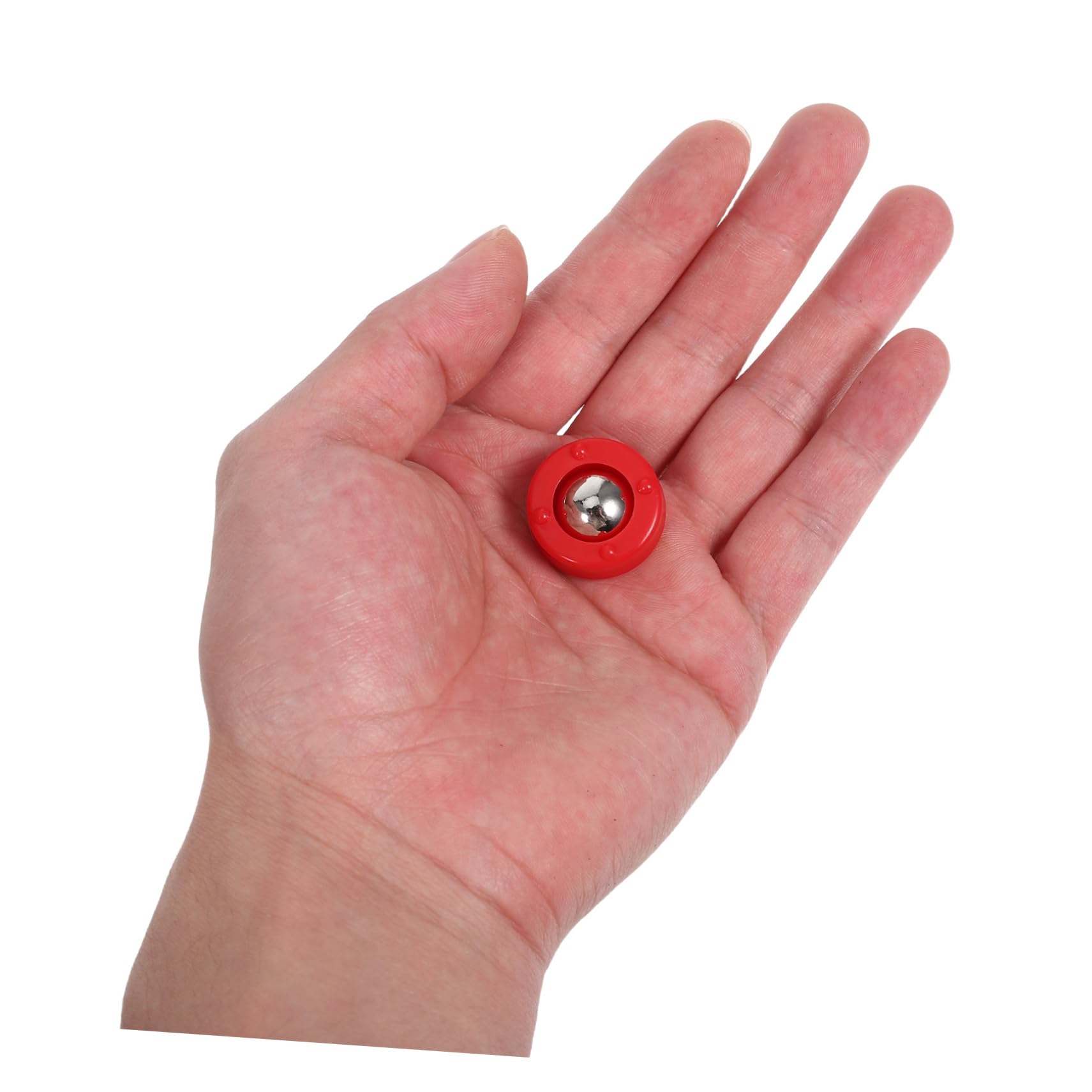 iplusmile 24 Stück Shuffleboard Pucks aus Stahl und Kunststoff für Desktop Interaktives Kleiner Bowling Spielset mit Ausreichend Pucks für Stundenlangen Spielspaß