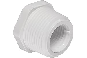 Spears 1-1/2 Inch PVC Pipe Bushing Fitting