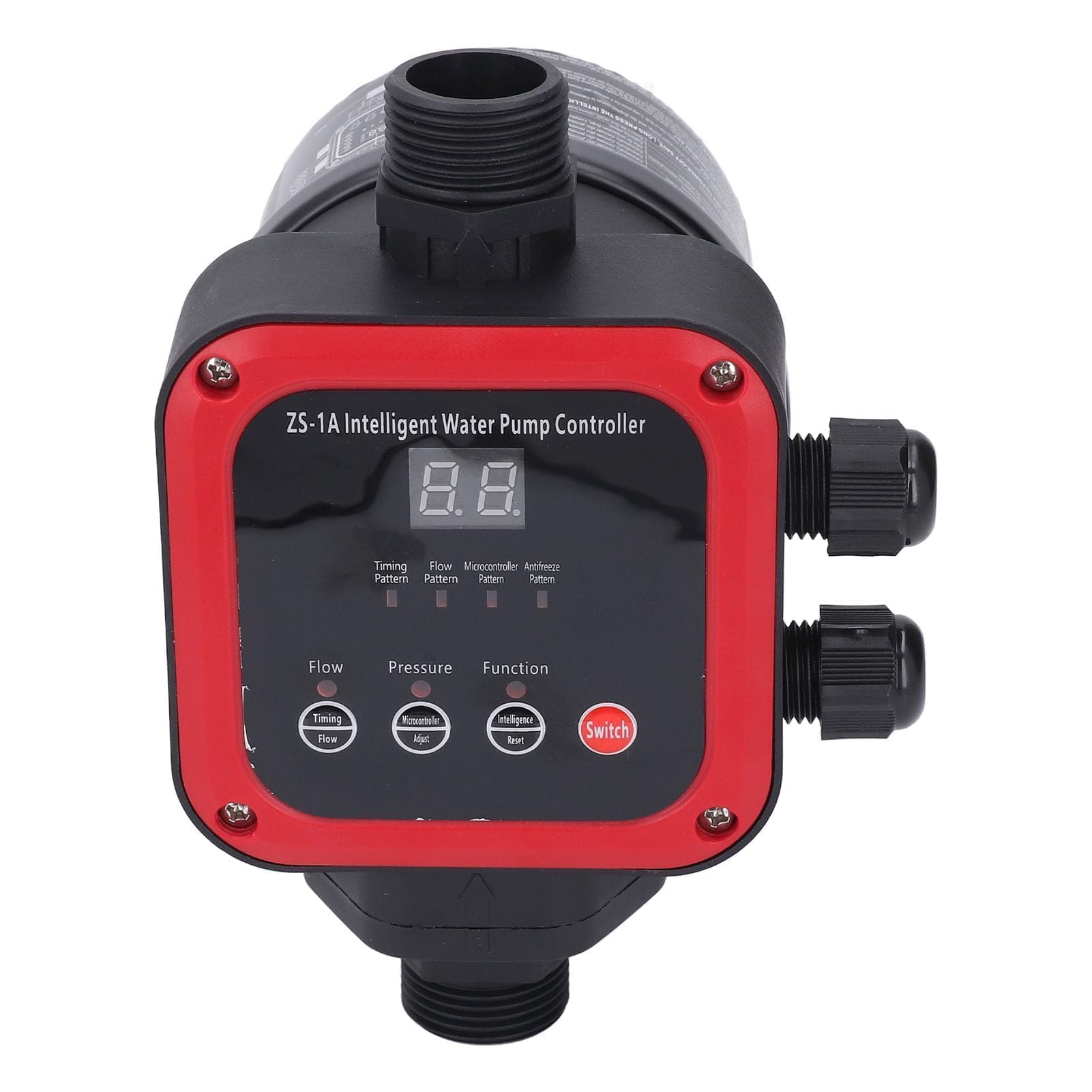 SUNGOOYUE Controlador de Bomba de Agua Inteligente, Regulador de Presión 2.2KW 220V para Casa, Protección Antiseca y Anticongelante, Fácil Instalación