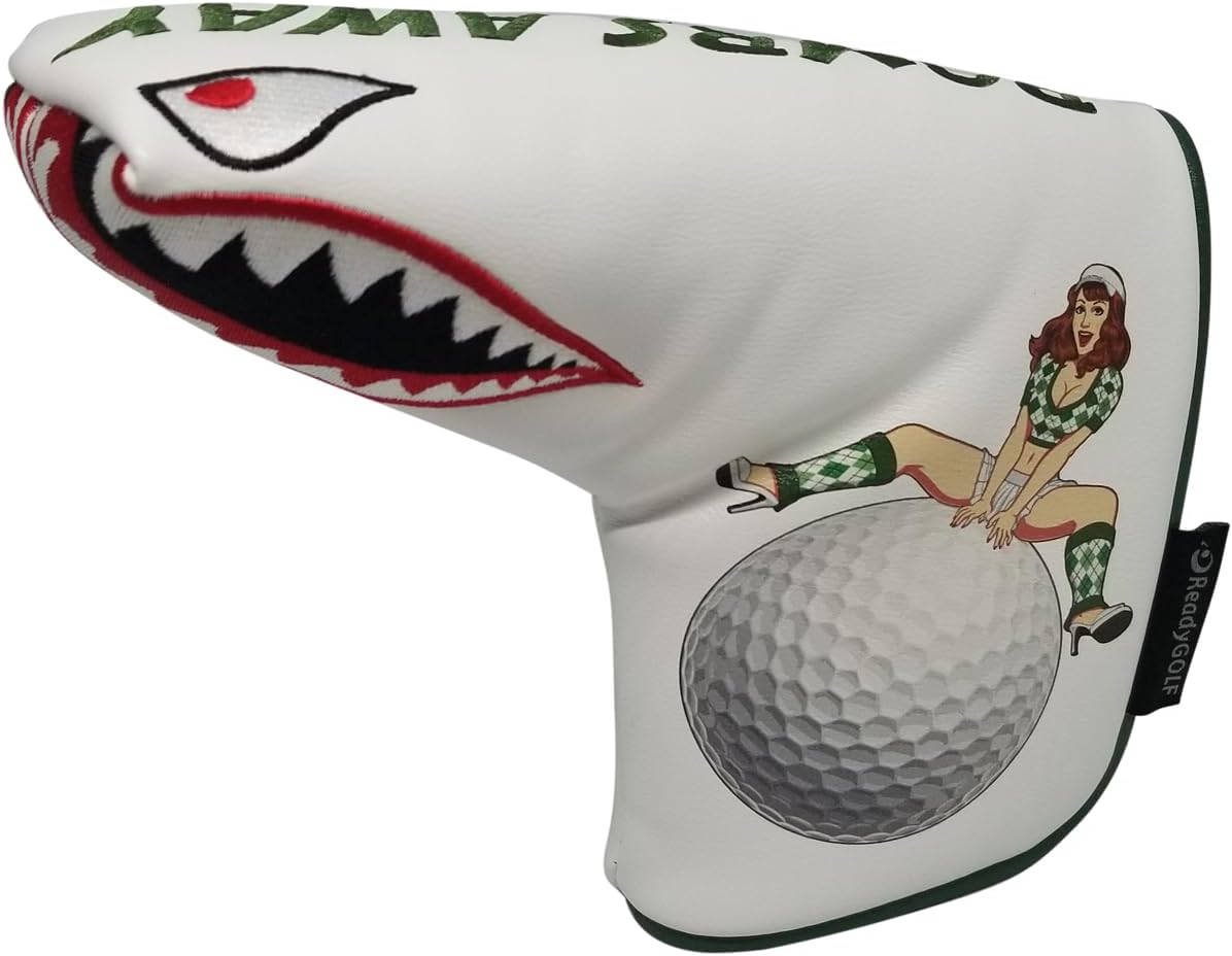 Bombs Away! Embroidered Putter Cover - Blade by ReadyGOLF