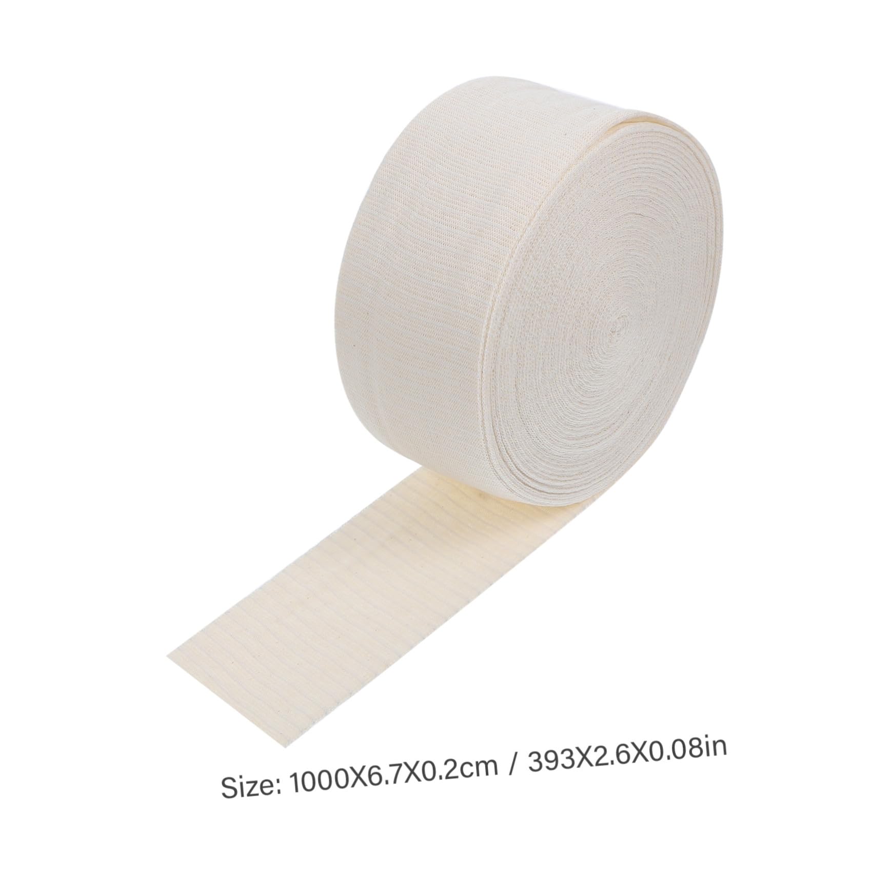 Didiseaon 1roll Compression Cotton Sleeve High Elasticity Tube Grip for Athletes Breathable Support Wrap for Arms Legs Hands for Dressing Securement and Soreness Relief