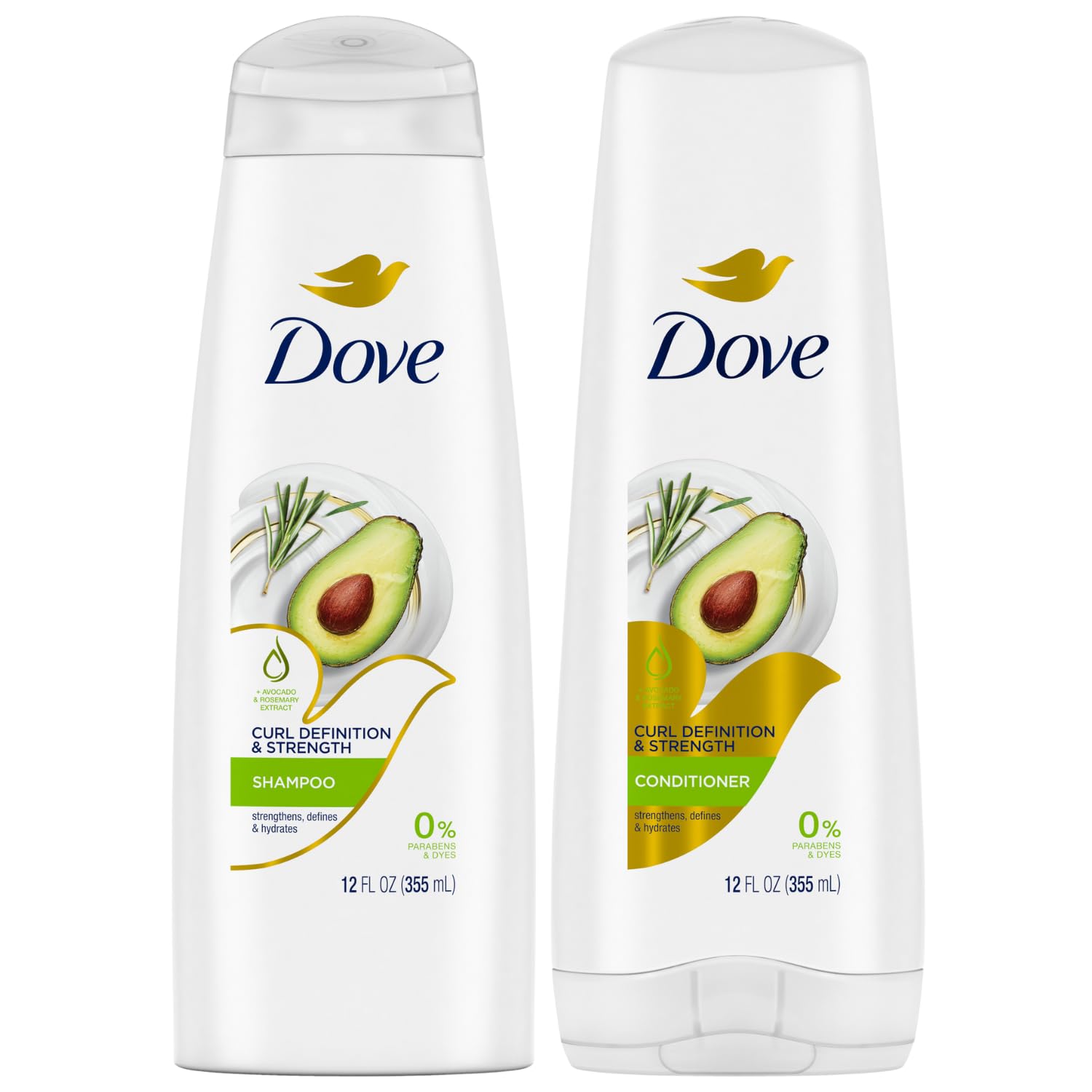 Dove Moisturizing Shampoo & Conditioner Set, Curl Definition & Strength – Curly Hair Products for Women, 12 Oz Ea Dove Moisturizing Shampoo & Conditioner Set, Curl Definition & Strength – Curly Hair Products for Women, 12 Oz Ea