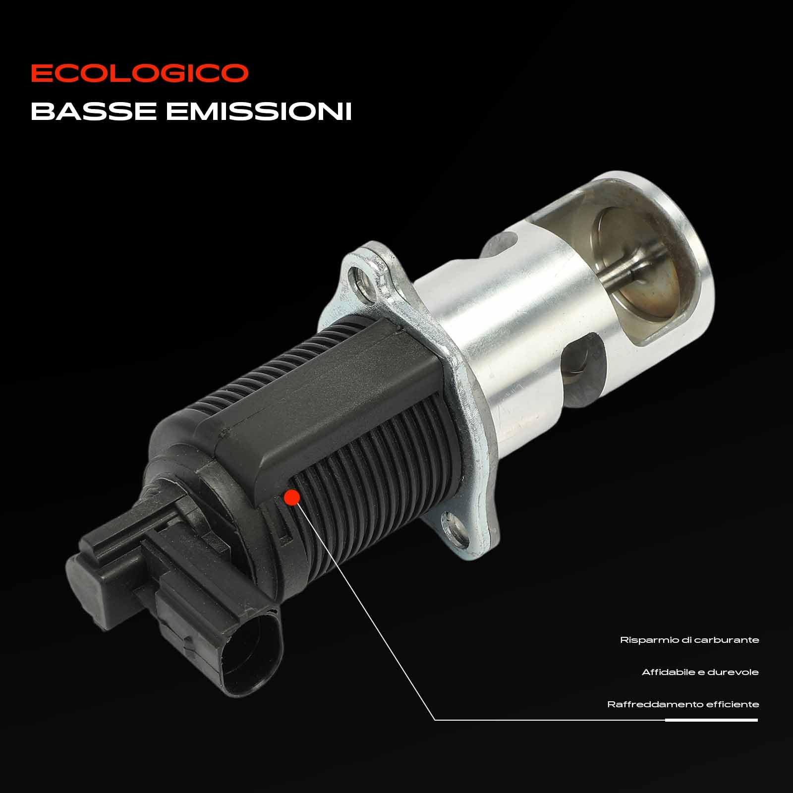 Frankberg Ricircolo dei gas di scarico della valvola EGR 14710BN701 | Compatibile con: Talia I LB_, Jimny SUV Chiuso SN, Clio II Box SB0/1/2_, Logan MCV KS, K.a.n.g.o.o KC0/1