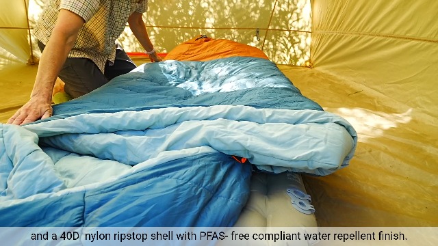 Amazon.com : Big Agnes Echo Park Sleeping Bag, 20 Degree, Tapestry