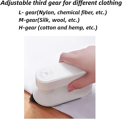 Miniatura 4 de Mini planchas de viaje de hierro para manualidades, mini máquina de prensa de calor portátil, plancha pequeña, adecuada para ropa de tela, hogar y