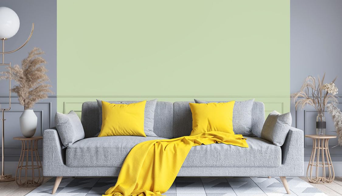 Bio-Silikat Innenfarbe Color 5L Pastell Grün, Wandfarbe, Silikatfarbe innen, für Allergiker empfohlen