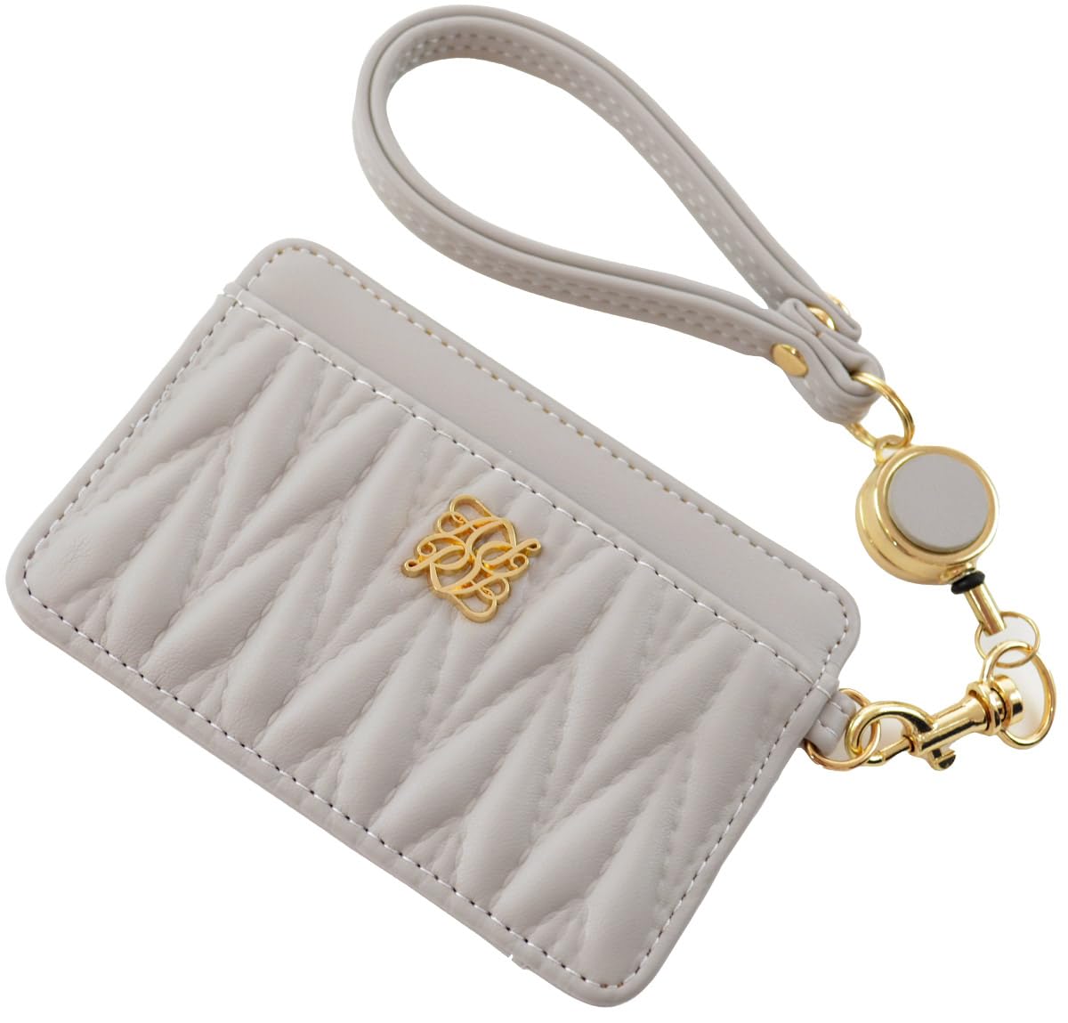 Amazon | [アルトローズ] グレー パスケース 定期入れ カード入れ 定期