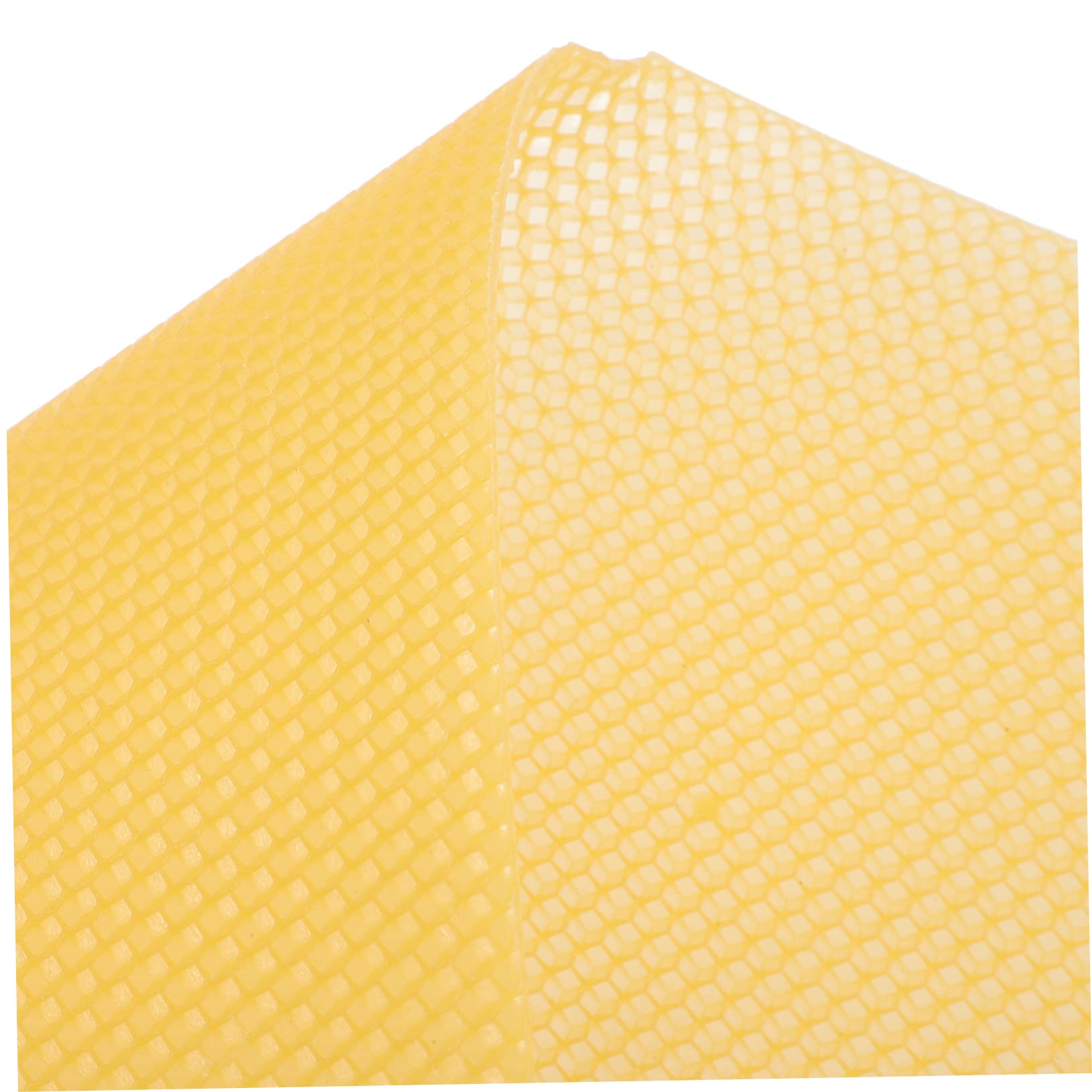 TOYANDONA 30 Láminas Base de Cera de Abejas para Colmenas Amarillas, Material de Cera Natural, Alta Producción y Rápido Anidado, para Fabricación de Velas y Apicultura