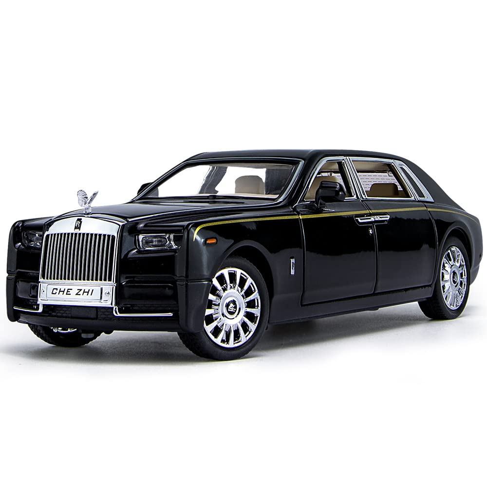 New 1:24 Simulation Rolls-Royce Phantom Model Alloy Metal Car