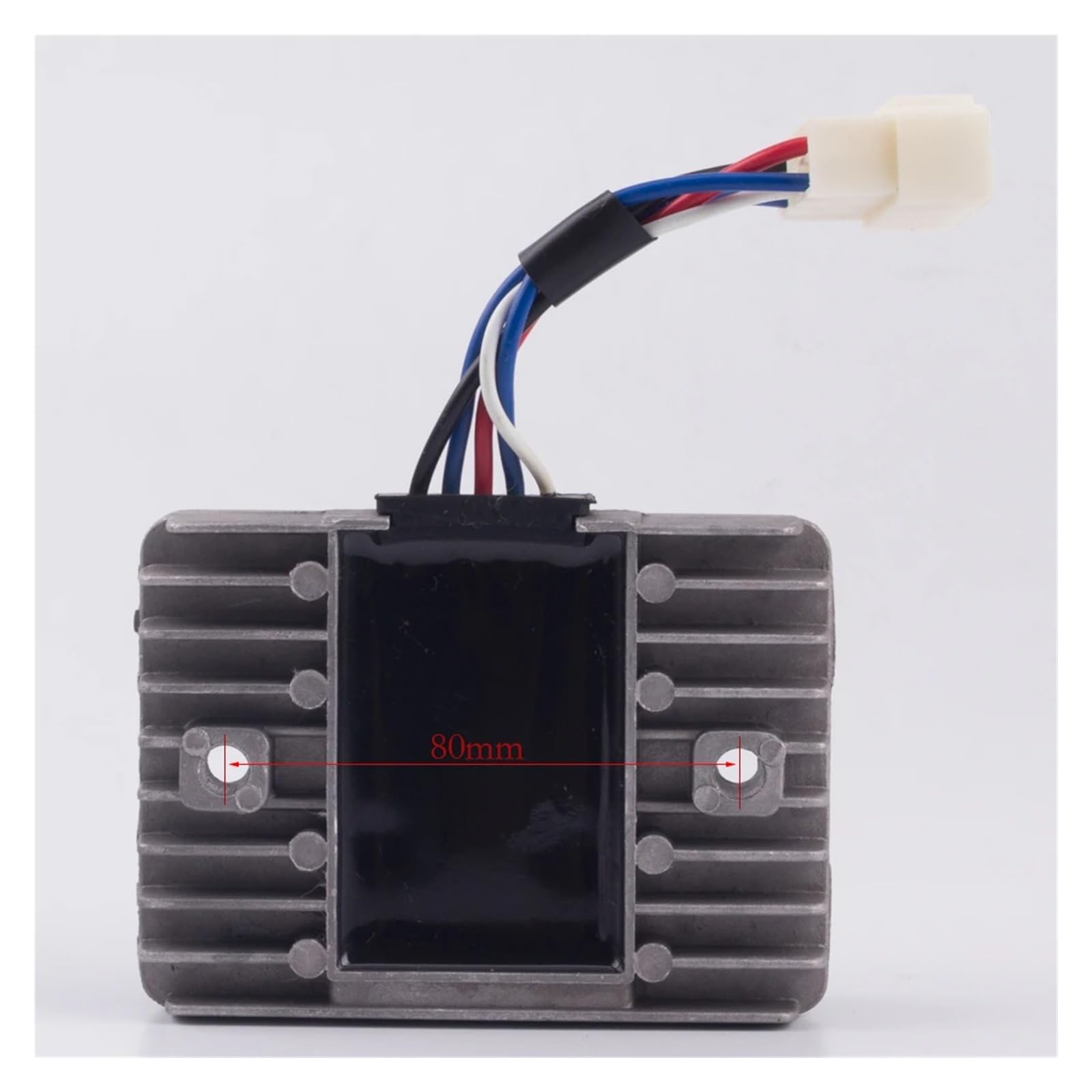 Regulador de tensión Regulador de Voltaje del Cargador 670 12A AVR, generador de imán Permanente, módulo de Ajuste estabilizador, Piezas del generador del Volante, 5 Cables