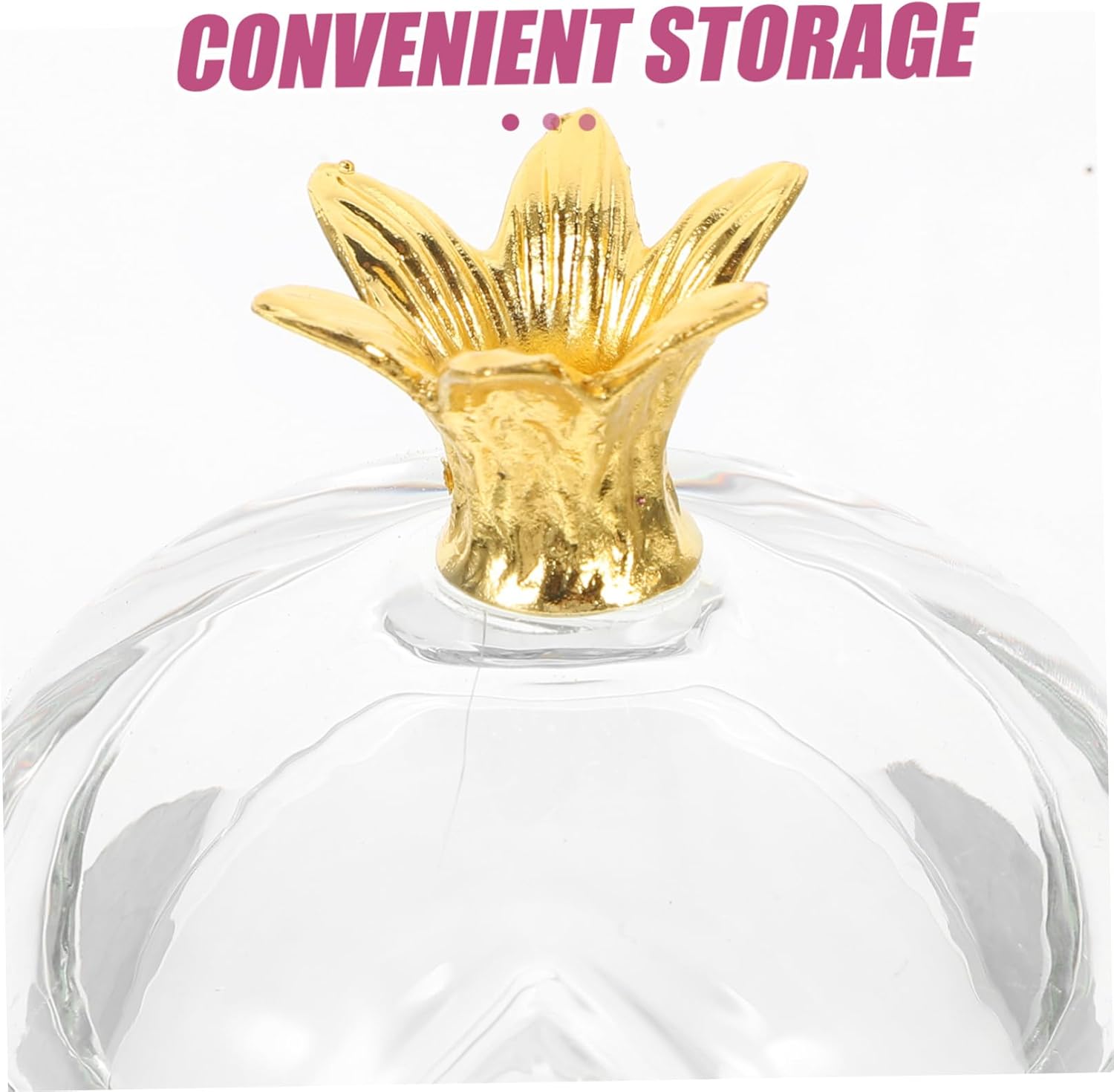 Nail Art Dappen Cup with Lid Crystal Pomegranate Glass Nail Art Supplies Multi-function Nail Art Mixing Bowl Liquid Powder Nail Art Dish Stylish Organized