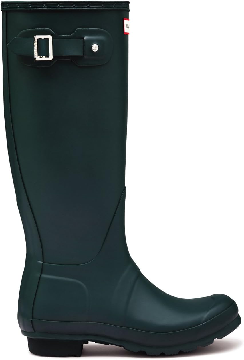 Hunter Womens Original Tall Wellington Waterproof Winter Snow Rain Boots - Ocean - 5
