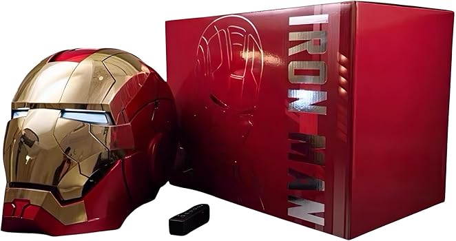 Amazon.co.jp: [EINI] アイアンマン マスク リアルモデル ゴールド