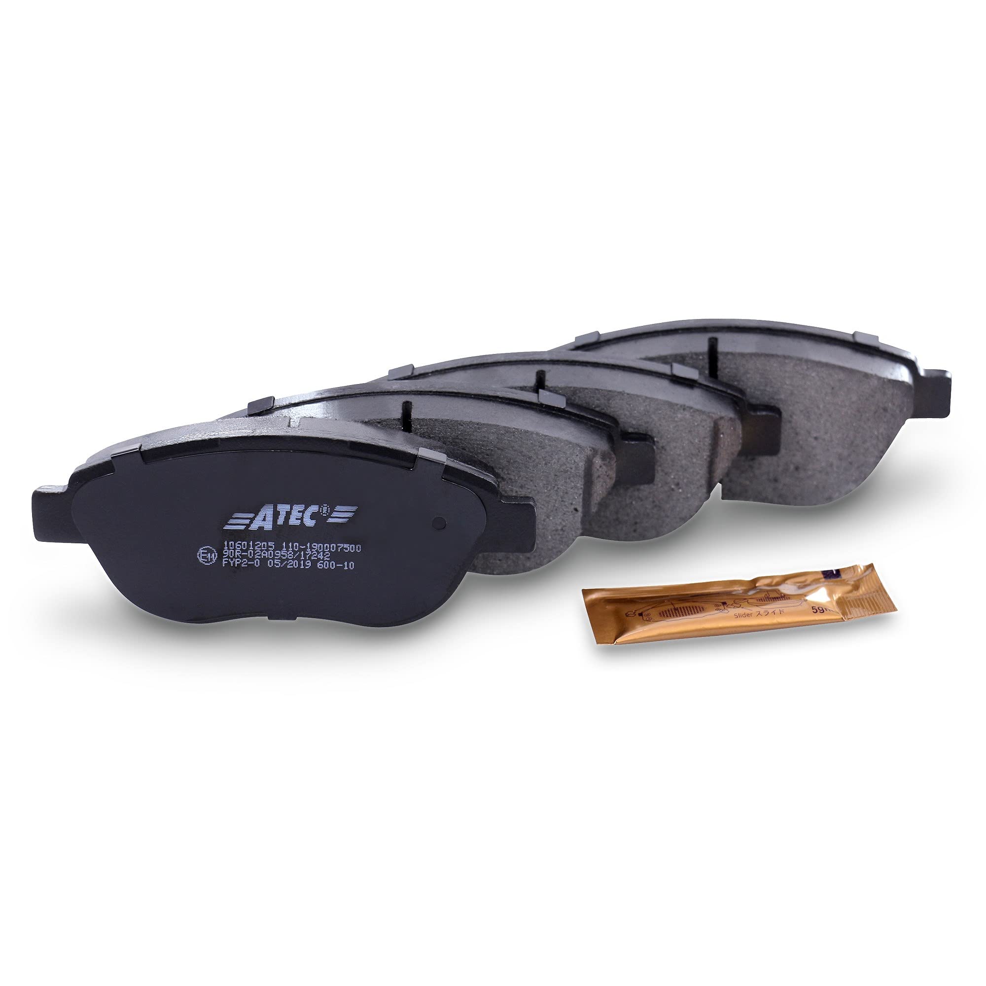 ATEC Germany Set freni incl. dischi anteriori Ø 283 mm ventilati +
