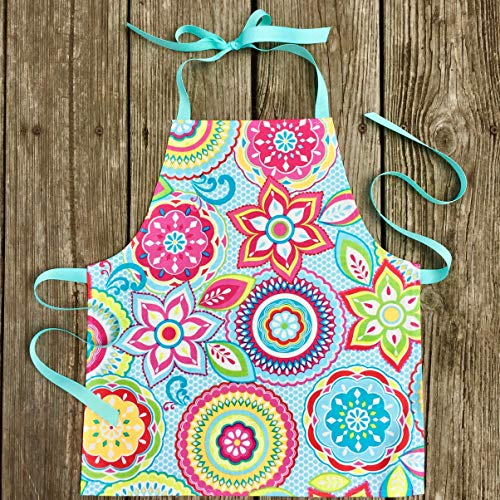 Toddler Girl Handmade Colorful Art Kitchen Craft Gift Apron