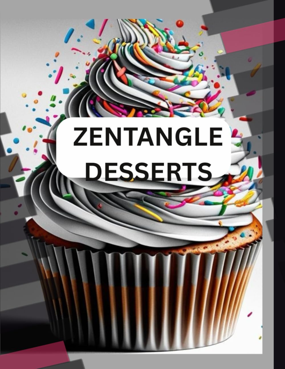 Zentangle art therapy: Dessert version