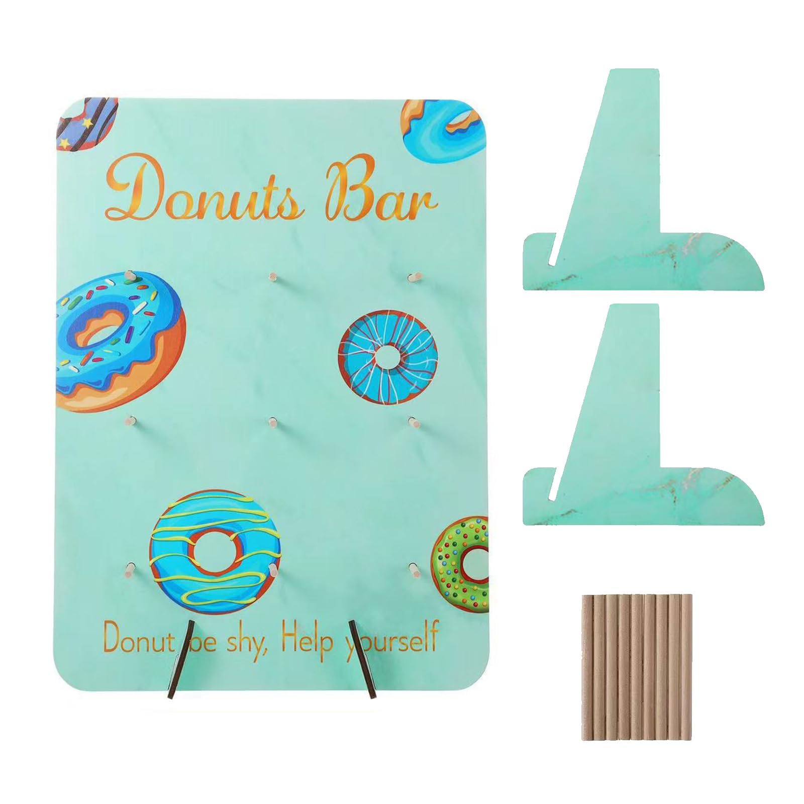 Kalttoy Doughnuts Holder Cafe and Home Use with Sturdy Bracket Supplies for Home Bedroom Dormitory Showing Bracket Dessert Stand