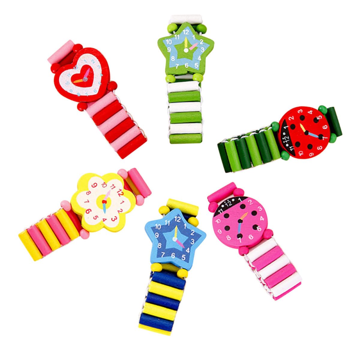 12 Piezas De Relojes De Pulsera Para Relojes Para Correas De Muñeca De Navidad Para De Navidad Pulseras De Juguete Divertidos