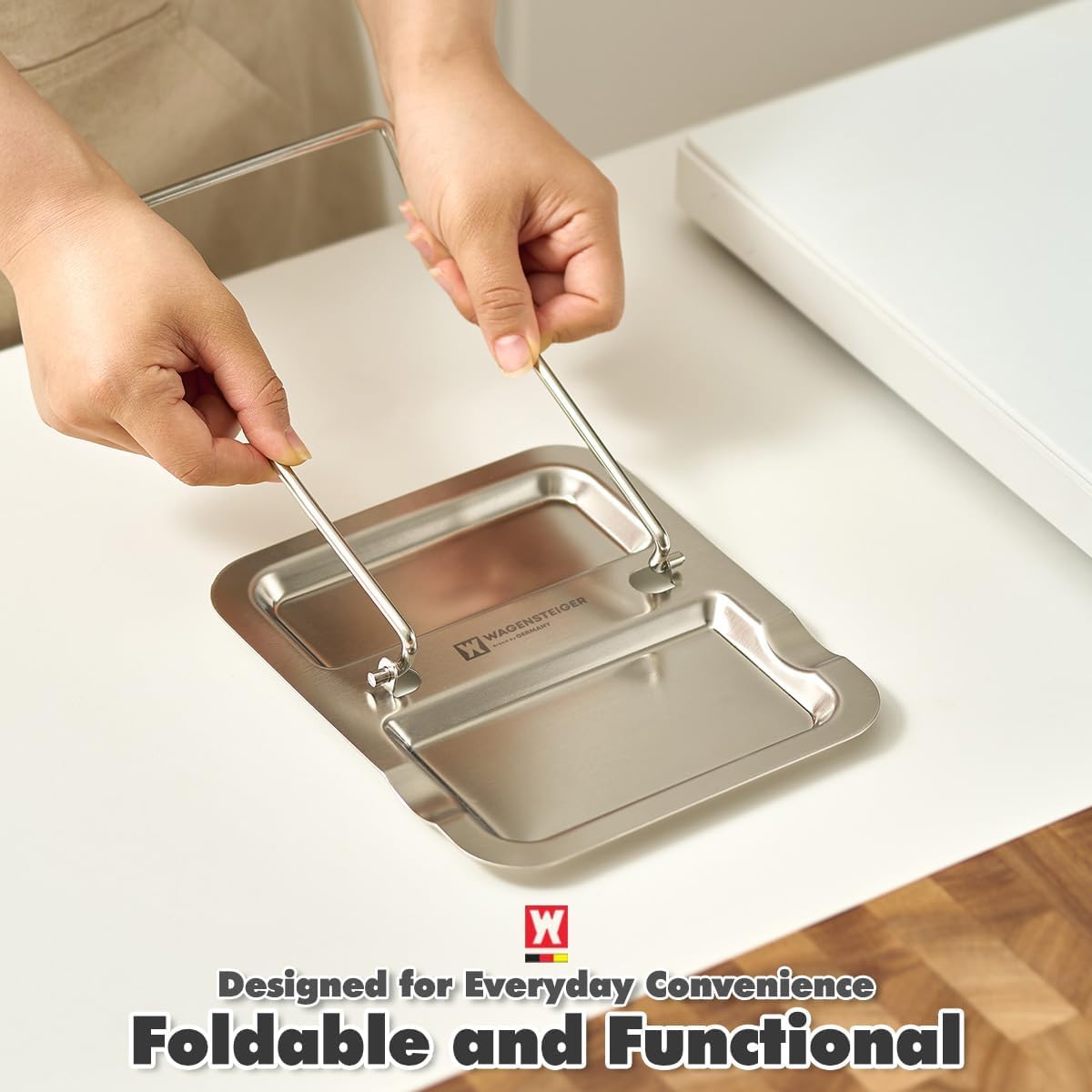 Foldable Stainless Steel Pot Lid Rest, Ladle Holder, Multifunctional Kitchen Organizer Stand, Easy Storage, Dishcloth Rack, Pan Lid Holder, Cooking Utensil Holder Organizer - Image 9