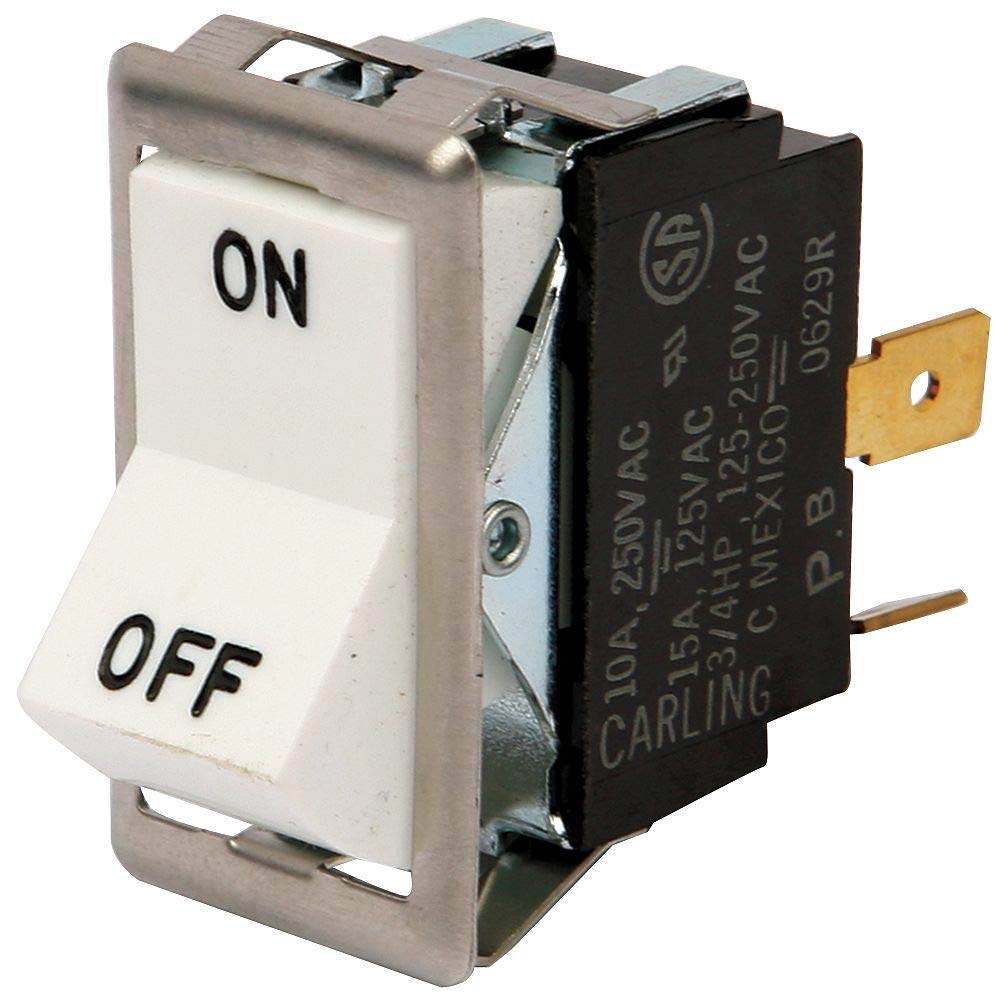 Blodgett 06497 White Rocker Switch