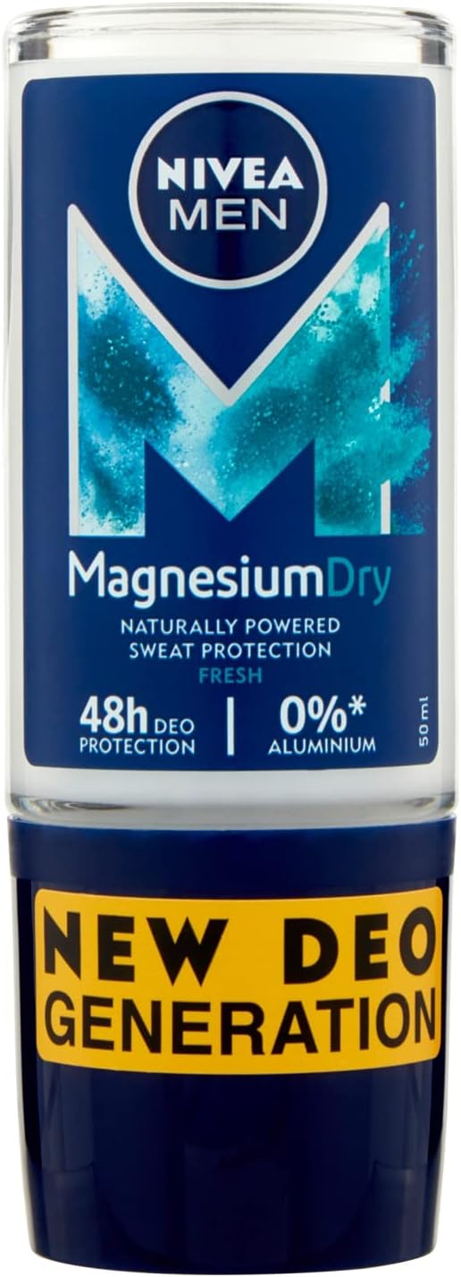 Nivea Deodorante Roll-On Uomo 50 Ml. Magnesium Dry 83129