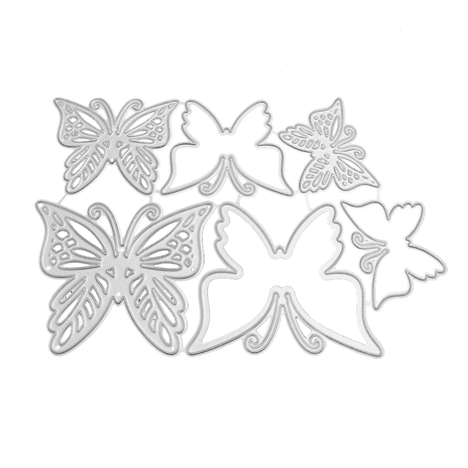 Kalttoy Butterflies Metal Cutting Dies Stamps Template Mold Stencils for Embossing Scrapbooking Decoration Metal Cutting Dies