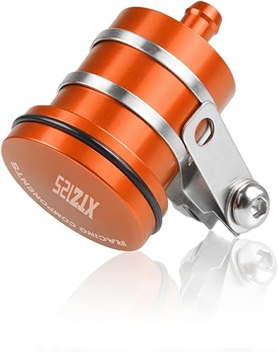 DOLOX Vaso de aceite para Yamaha XTZ125 2003-2016 XTZ 125 2004 2005 2006 2007 2008 2009 10 10 Depósito de líquido de freno trasero Depósito de