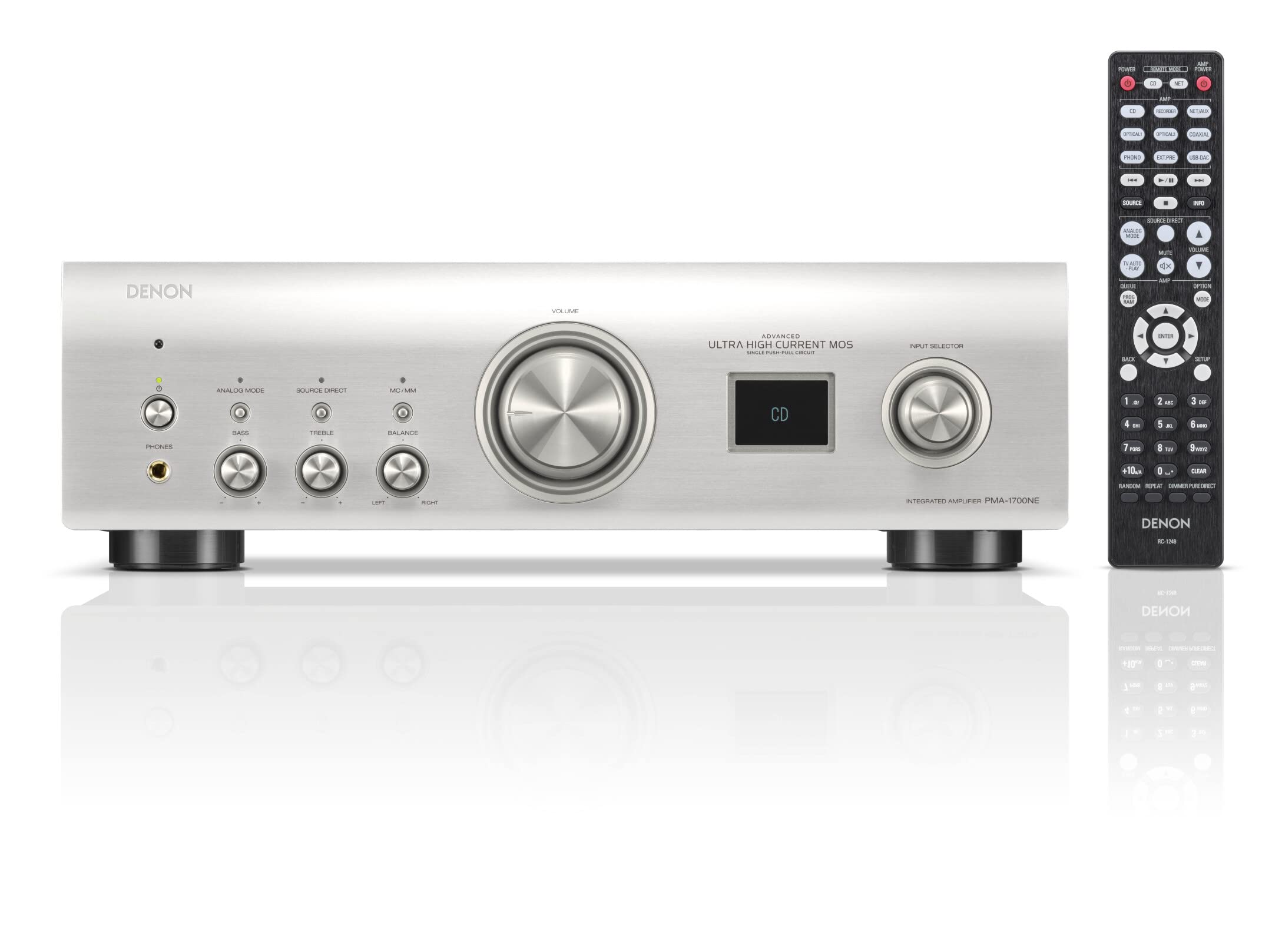 DENON Amplificador PMA 1700 Silver