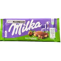 Chocolate Milka Whole Hazenuts 95g