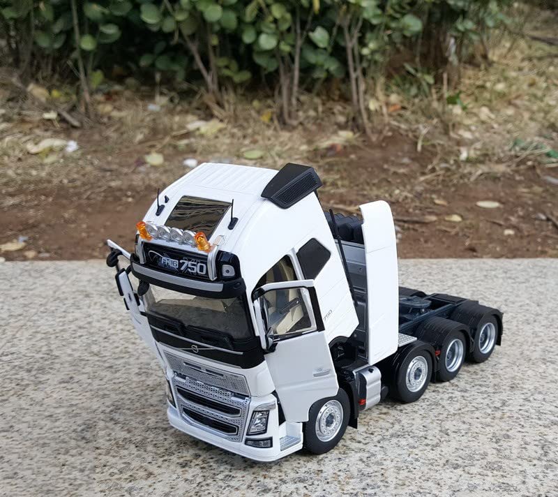 Marge Models for Volvo FH16 8x4 Tractor White Tractor Flatbed