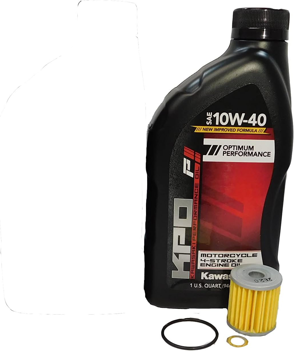 2009-2023KX250 KX250F KX450 KX450F OEM Oil Change Kit KAW49F