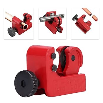 Mini Coupe-Tube Acier Allié - 3-22mm - Pour Cuivre, Laiton, Aluminium - Petits Espaces