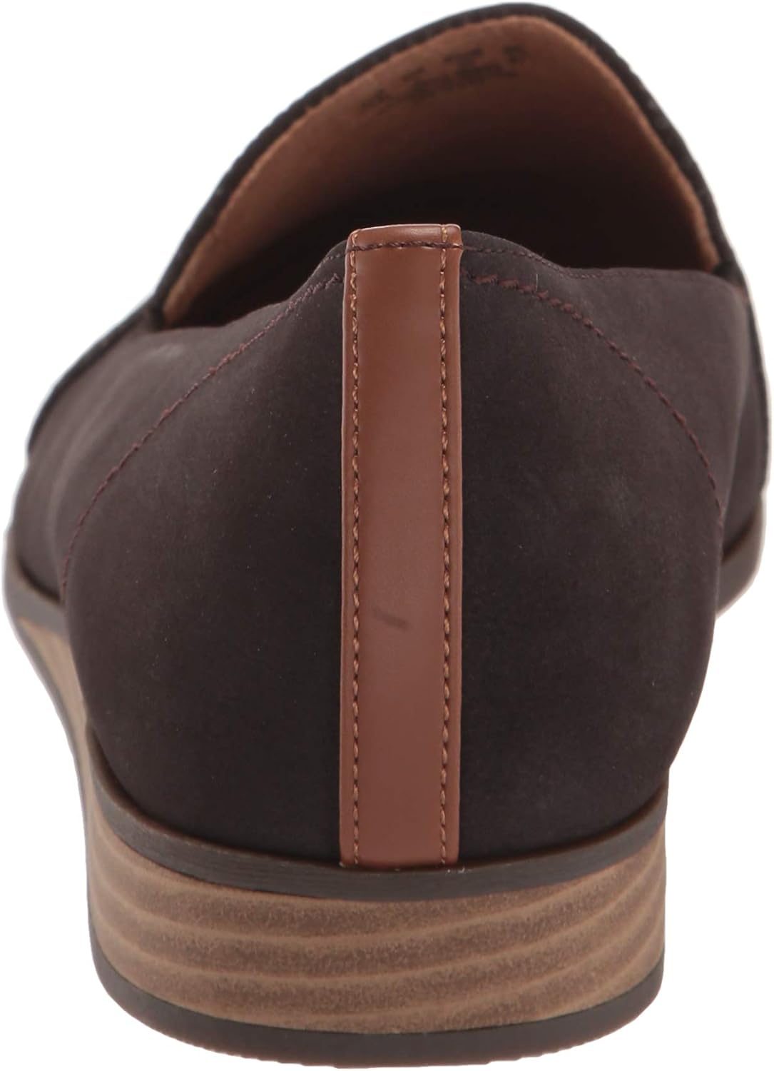 Dr. Scholl's Women's Devyn Loafer Flat 6 Chocolate Brown Smooth