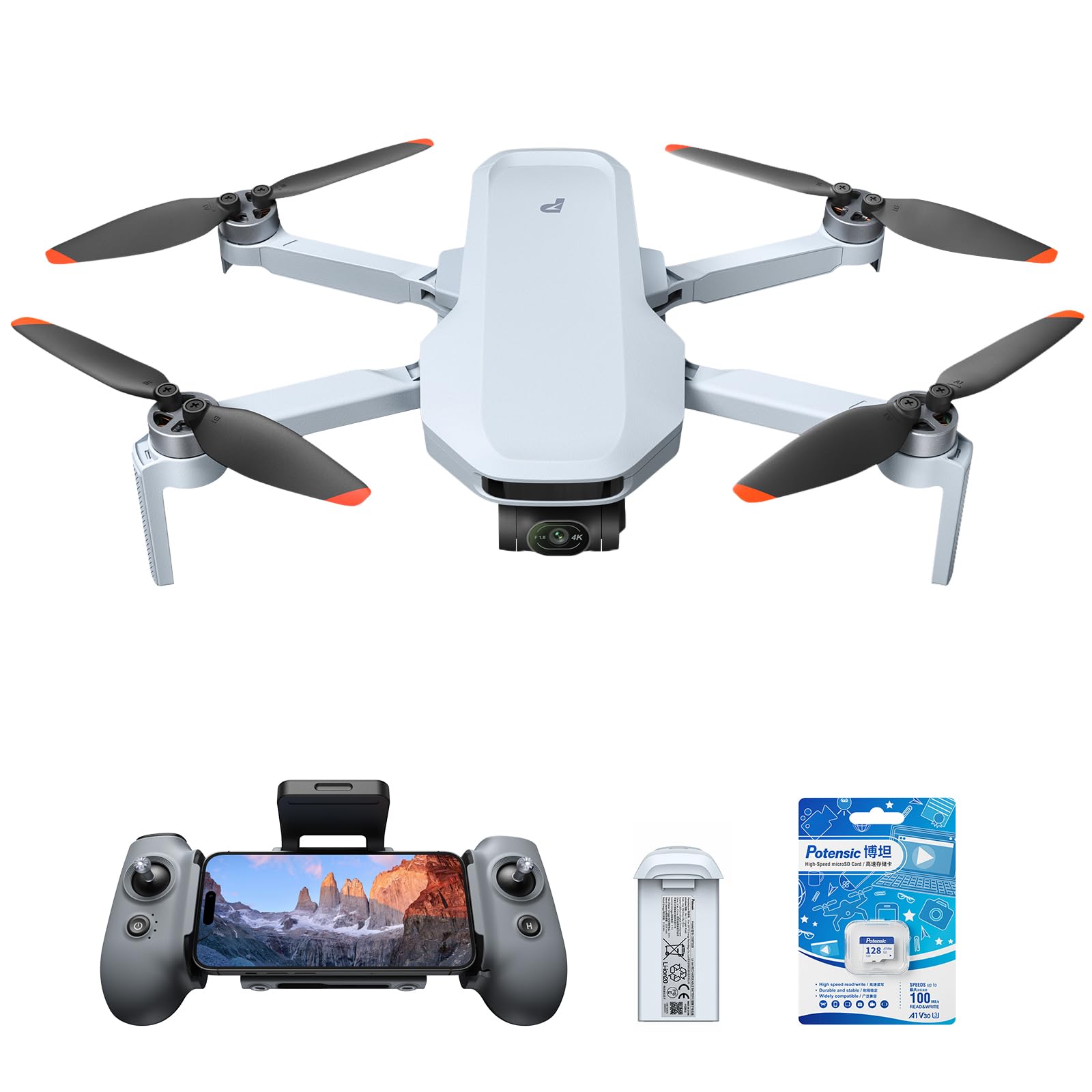 Amazon.com: Potensic ATOM 2 3-Axis Gimbal 8K GPS Drone, Standard
