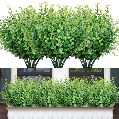 petalyn 20 Bundles Artificial Boxwood Plants...