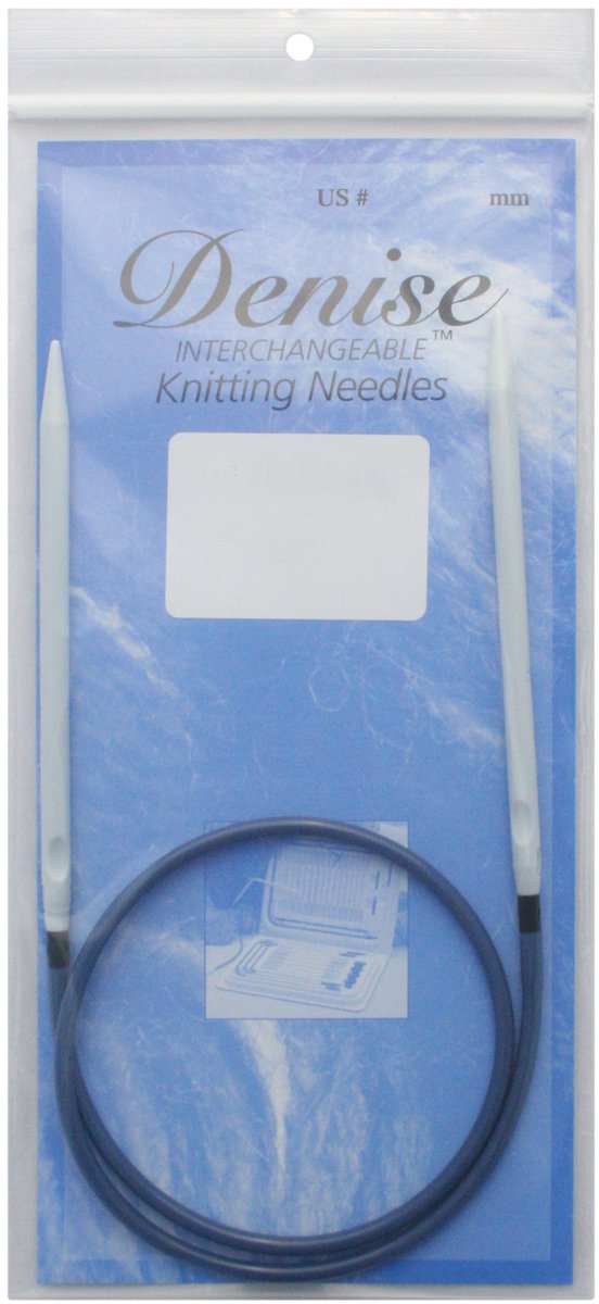 Denise Needles Interchangeable Circular Needle, 11/8mm/20-Inch