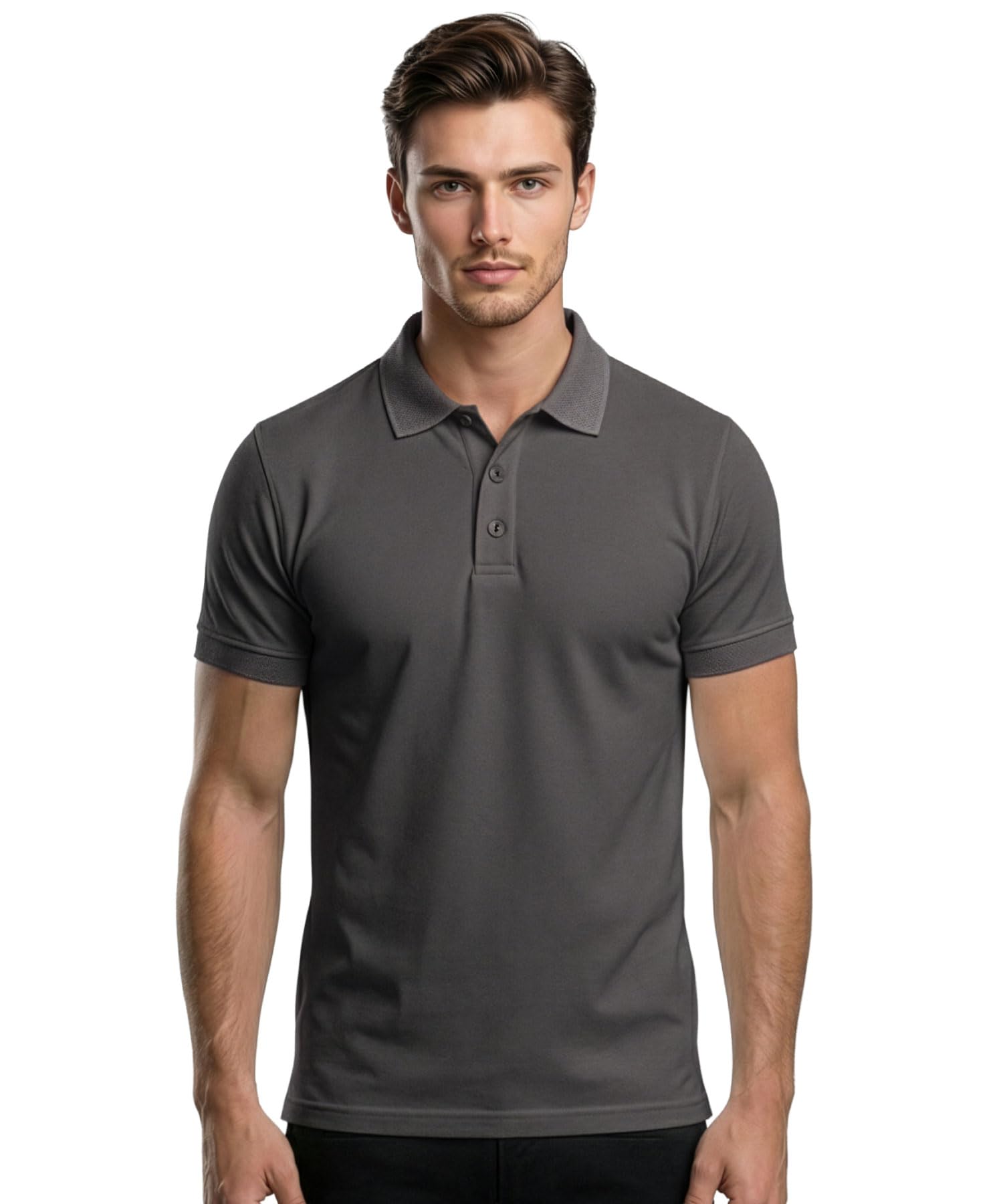 Scott International T Shirt for Men | Polo T-Shirt for Man | Plain Casual Stylish | Half Sleeve | Mens Polyester Dry Fit Collar Polo Tshirts for Men, Quick Drying & Breathable Fabric, Gym Wear Tees-picture-24