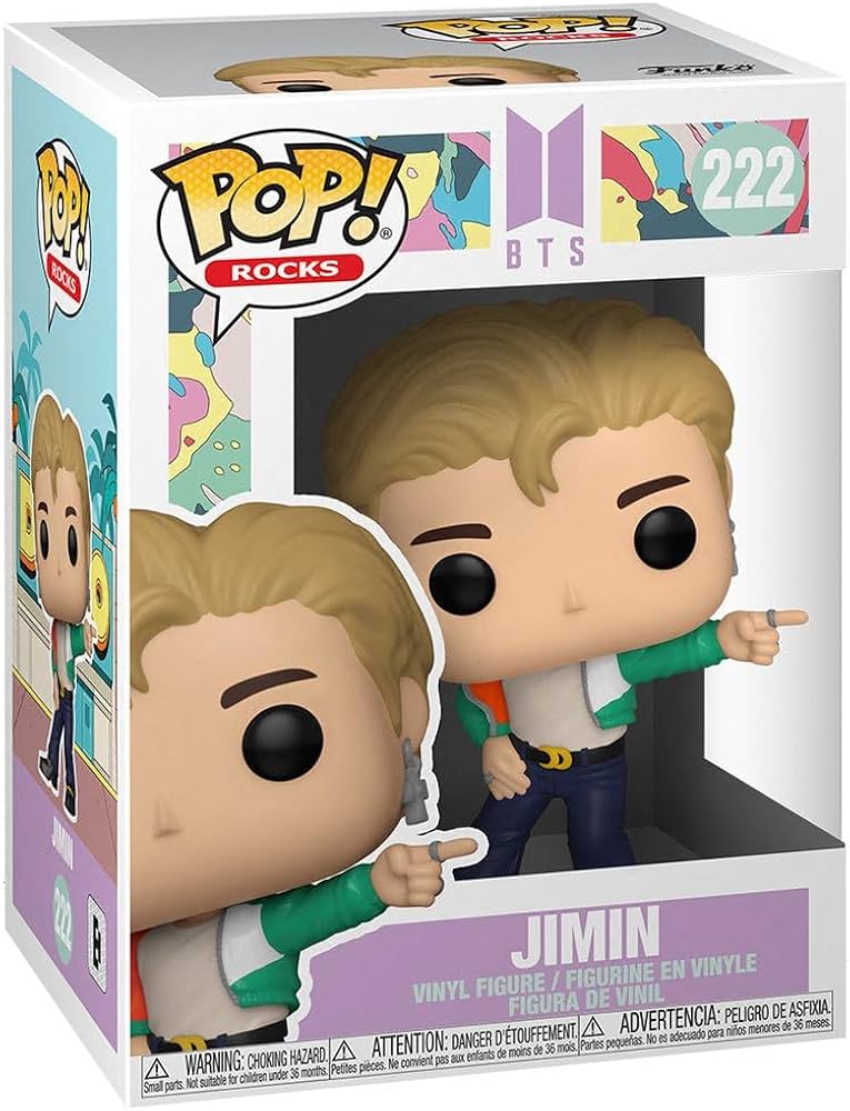 Amazon.com: BTS Dynamite - Jimin Vinyl Figure #222 (Includes Clear