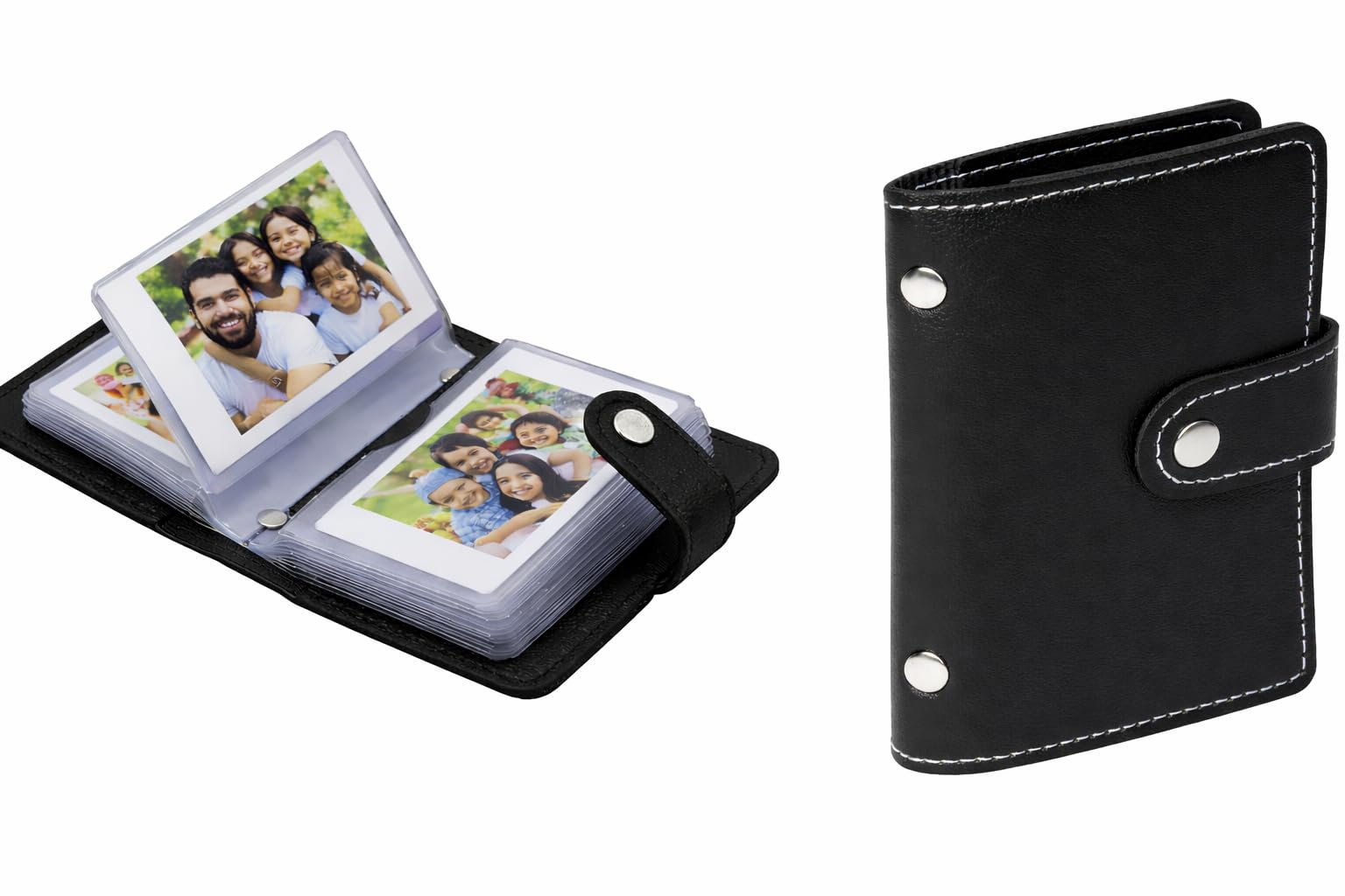 Mini Photo Album, 2×3 Instant Film Storage, Compatible with Fujifilm Instax Mini Series (Mini 11, Mini 12, Mini 9, 8+), EVO & LiPlay, Kodak & Polaroid and ZIP printers Instant Photos