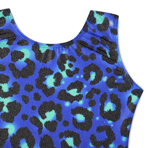 Image of HOZIY Gymnastics Leotards for Girls Unicorn Aurora Rainbow Mermaid Dinosaur Cupcake Sparkle Biketard Toddlers Kids Children
