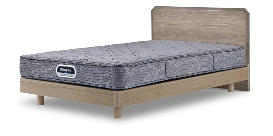 【売約済】シモンズ　シングルベッド　（フレーム＋マットレス） シモンズ］ シングルショートベッドフレーム ノエマスリム