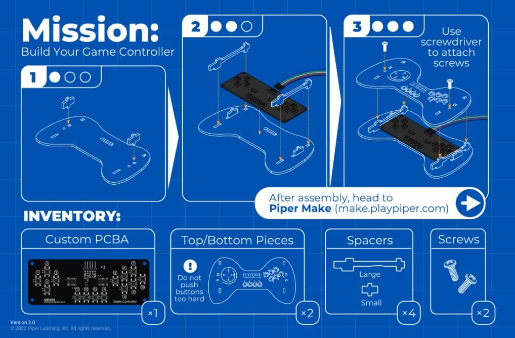 Piper Make Game Controller