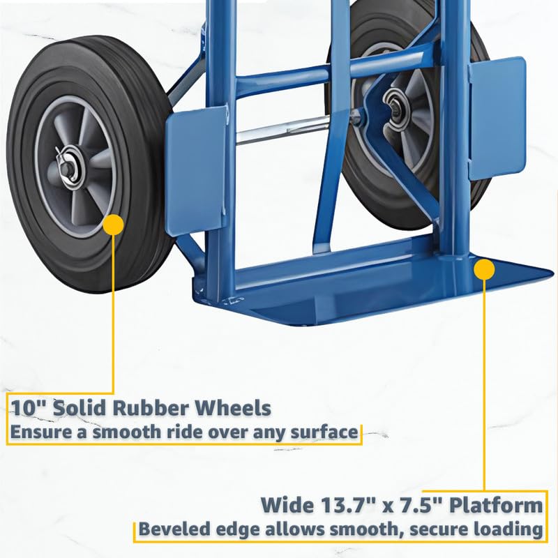 Carretilla convertible 2 en 1 Zedfire capacidad 500 lb miniatura 3