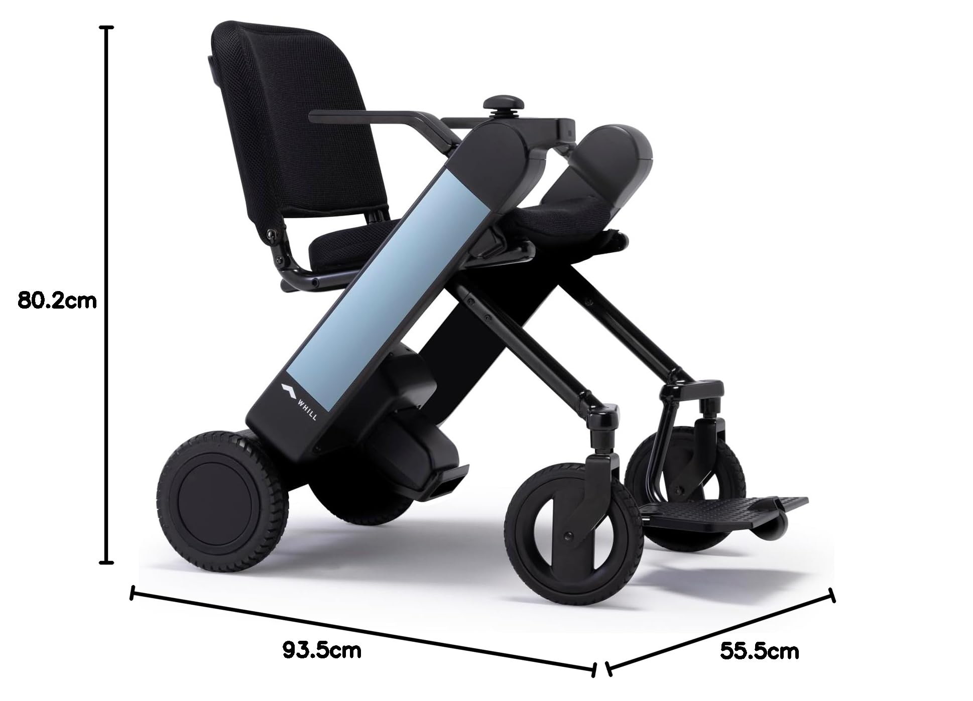 Amazon | WHILL Model F 折りたたみ式電動車椅子 軽量 耐荷重115kg