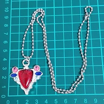 Amazon.co.jp: ☆ジョジョの奇妙な冒険 エイジャの赤石 ペンダント