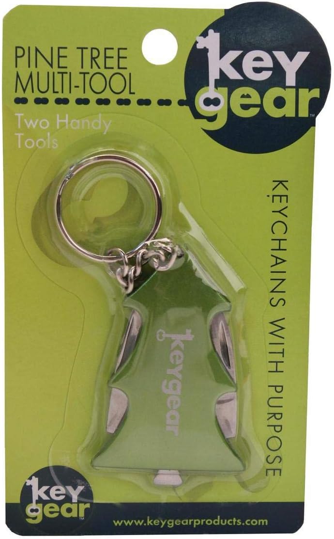 KeyGear Pine Tree Multi-Tool, Green