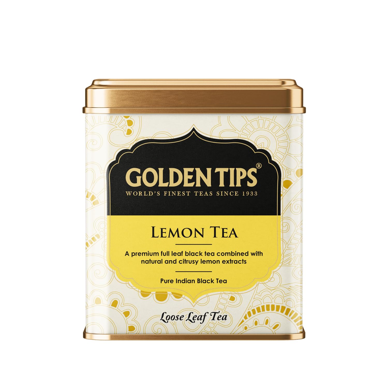 Golden Tips Lemon Black Tea Tin Can, 100 g (B01N0O77O8) Amazon Price History, Amazon Price Tracker
