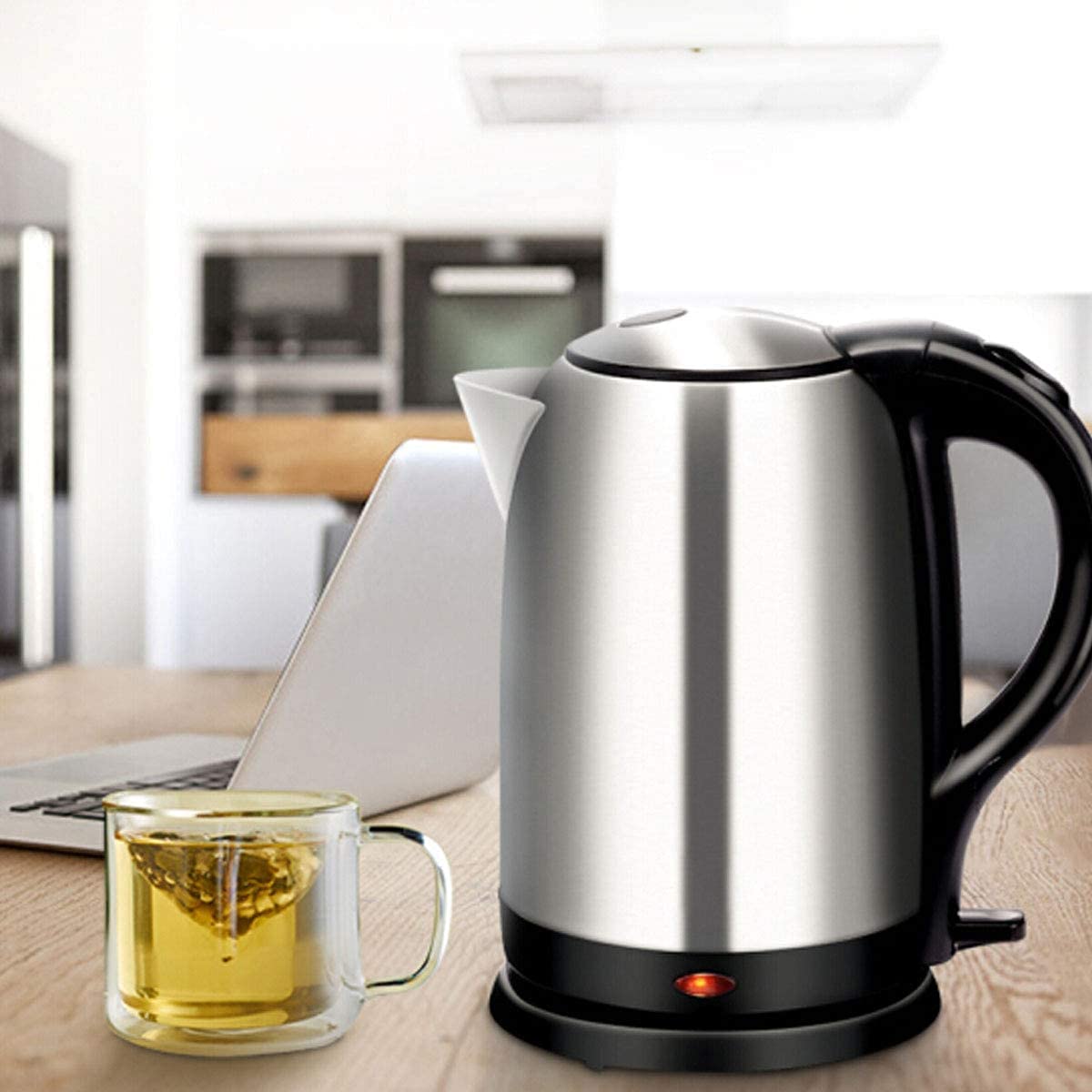 Czajnik elektryczny ze stali nierdzewnej Kettles, jednowarstwowy, 1