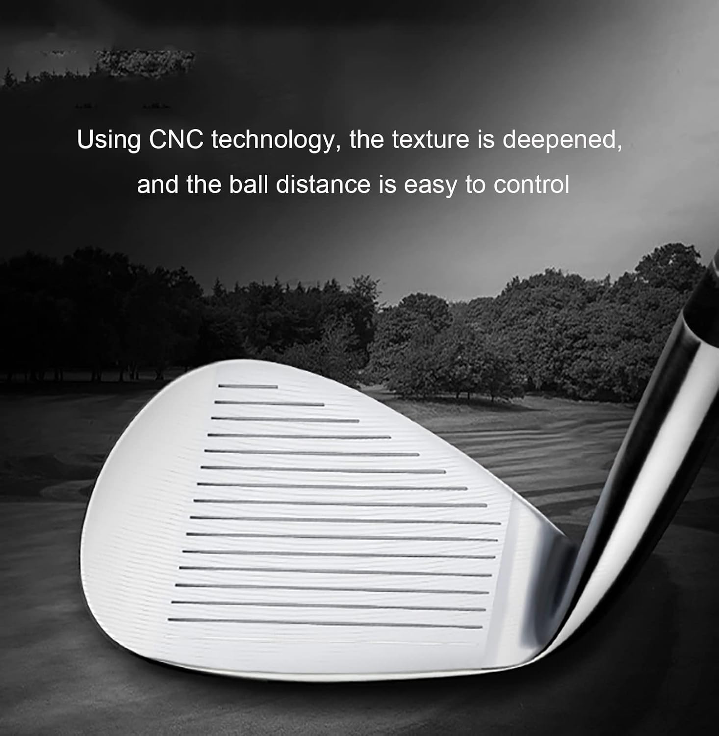 Golf Sand Wedge Club, 72 Degree Golf Wedges, CNC Face Groove Stainless Steel, for Golf Beginners Men Women Golf Club Wedges, Right Hand